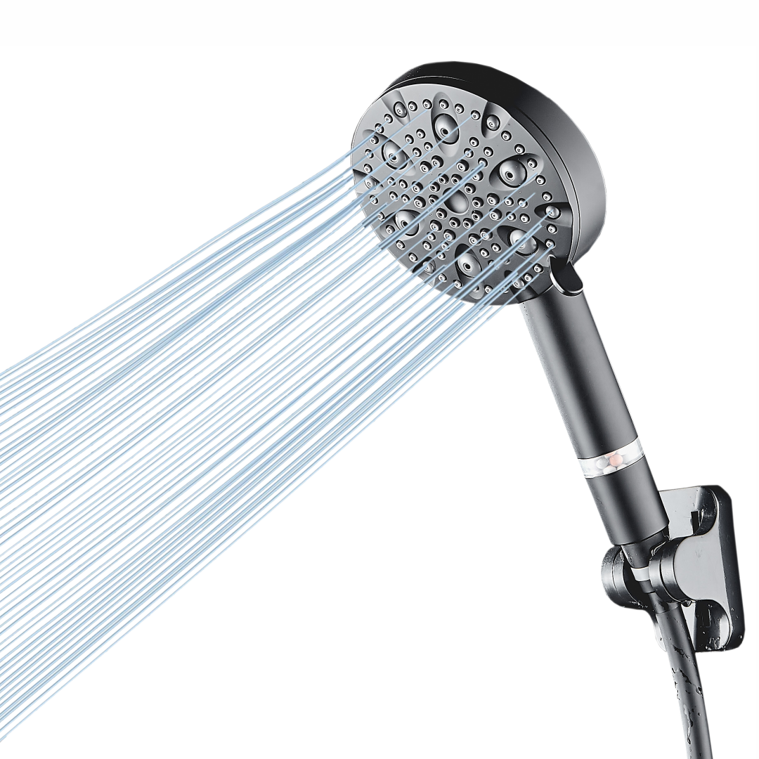 MineralStream Luxe 9 Mode High Pressure Showerhead (Filtered)