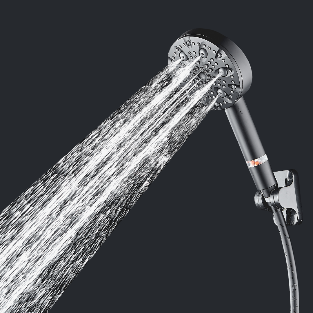 MineralStream Luxe 9 Mode High Pressure Showerhead (Filtered)