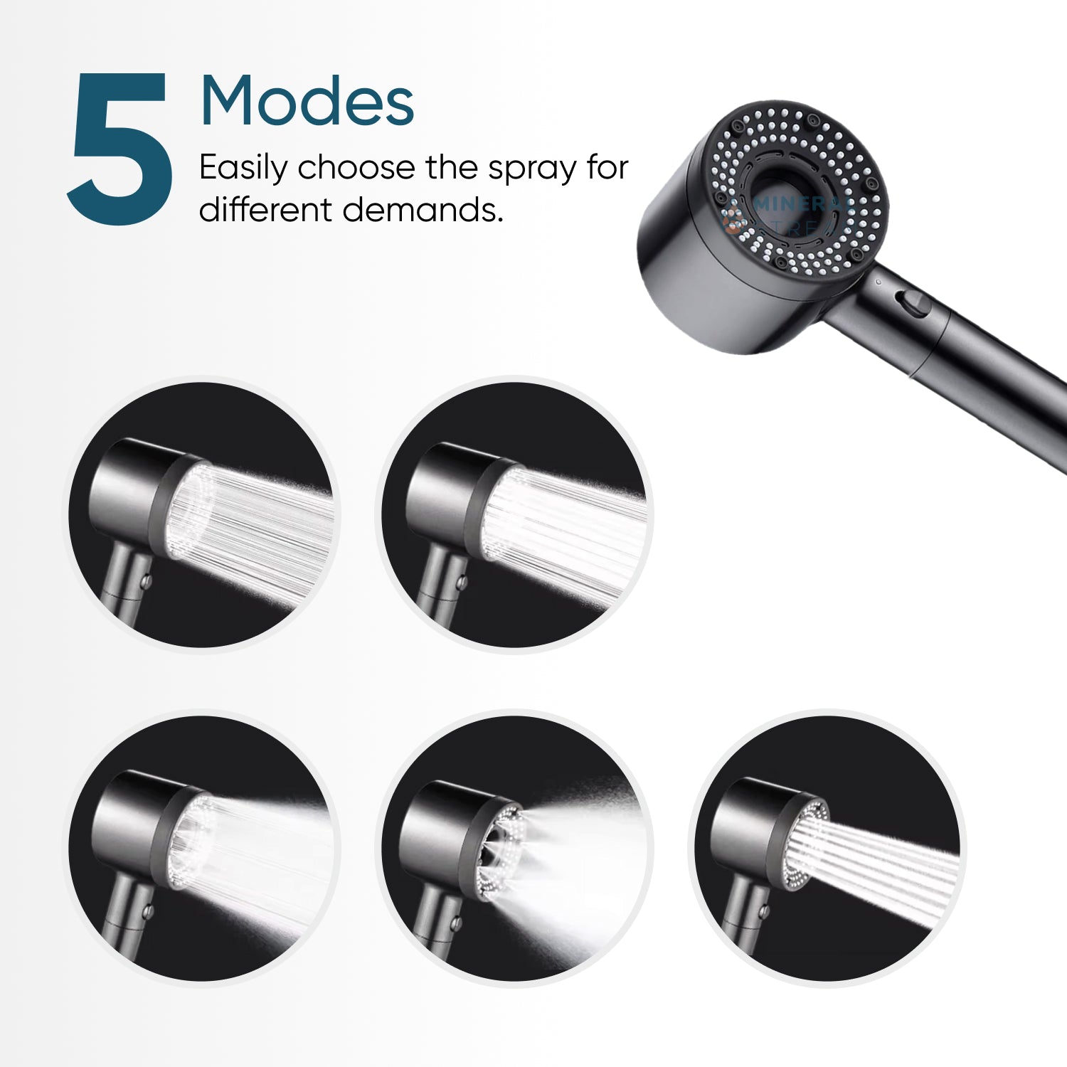 Hey Pure Filtered Dual Shower System